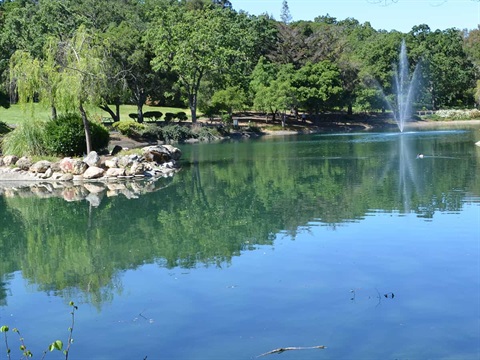 Sharon-Park-Lake-with-Fountain