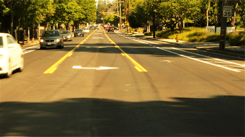 Multi-lane-road-with-cars-on-the-left-side