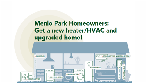 Menlo Park Homeowners: Get a new heater/HVAC and upgraded home