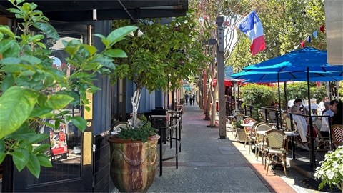 Downtown Menlo Park