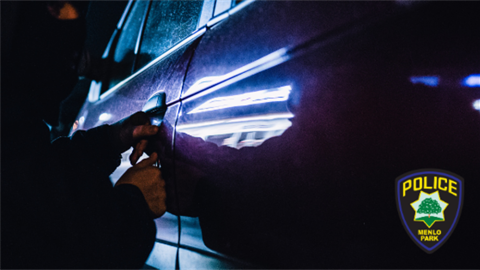 Breaking into car lock at night