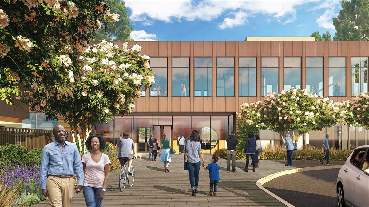 Menlo Park Community Campus construction tour City of Menlo Park