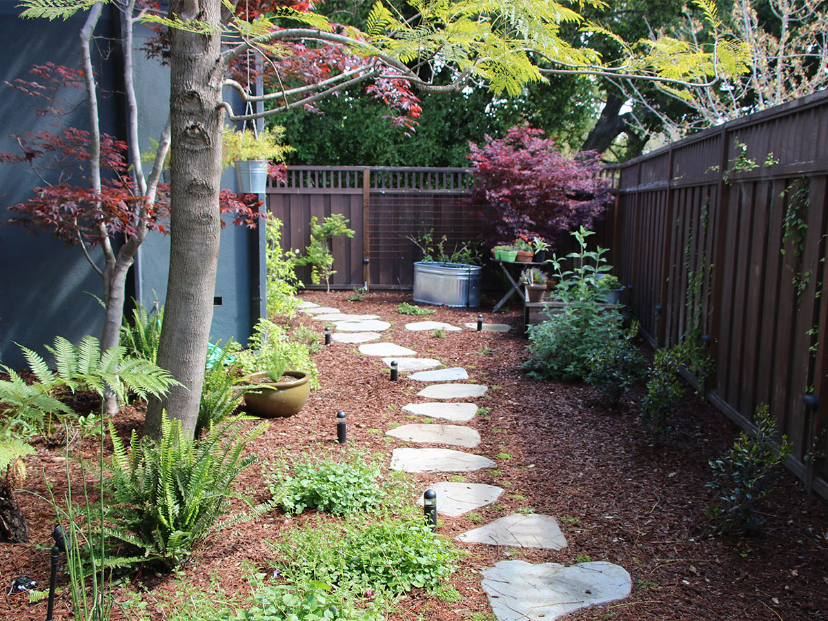 Lawn-Be-Gone-program-grant-recipient-finished-yard-with-grass-replaced-by-water-saving-landscaping